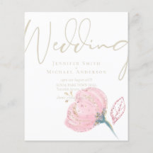 エレガントバラモダン結婚の輝き