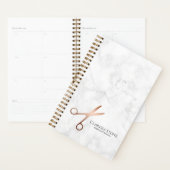 エレガントバラモダン金ゴールドはさみ プランナー手帳 (ディスプレー)