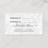 エレガントバラモダン金ゴールドはさみ 紹介カード (裏面)