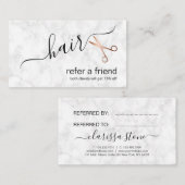 エレガントバラモダン金ゴールドはさみ 紹介カード (正面/裏面)