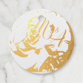 エレガントバラモノグラムの フェイバータグ (正面)