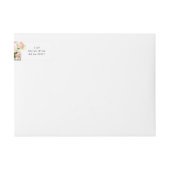 エレガントバラロマ結婚ンス ラップアラウンドラベル (正面)