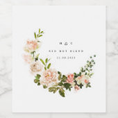 エレガントバラロマ結婚ンス ワインラベル (シングルラベル)