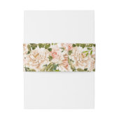 エレガントバラロマ結婚ンス 招待状ベリーバンド (裏面例)