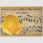 エレガントバラヴィンテージフローラティッシュペーパー 薄葉紙 (正面)