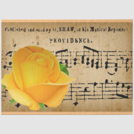 エレガントバラヴィンテージフローラティッシュペーパー 薄葉紙