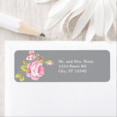 エレガントバラ住所 シール (インサイチュ)