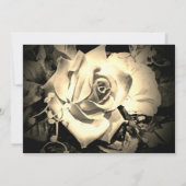 エレガントバラ日付の保存 セーブザデート (裏面)