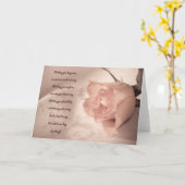 エレガントバラ札 カード (黄色い花)