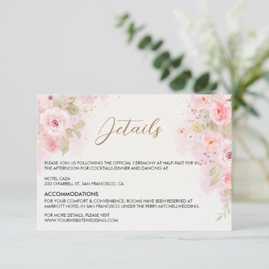 エレガントバラ結婚のエンクロージャカード エンクロージャーカード (スタンド正面)