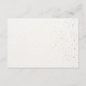 エレガントバラ結婚のエンクロージャカード エンクロージャーカード (裏面)