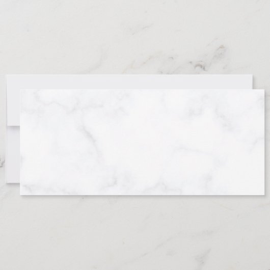 エレガントバラ結婚花 招待状 (裏面)