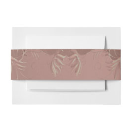 エレガントバラ結婚金ゴールド 招待状ベリーバンド