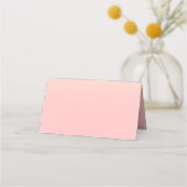 エレガントバラ絵を描のテーブル座席表 プレイスカード (裏面)