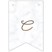 エレガントバラ花パーソナライズされた卒業 バンティングフラッグ (第3の旗)