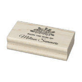 エレガントバラ花名前をカスタムする ラバースタンプ (スタンプ)