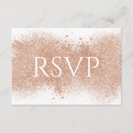 エレガントバラ金ゴールドのエラーRSVPのカー結婚ド 出欠カード