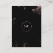 エレガントバラ金ゴールドウォッシュフレ結婚ームの詳細 エンクロージャーカード (裏面)