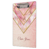 エレガントバラ金ゴールドガーリー幾何教本 クリップボード (左)