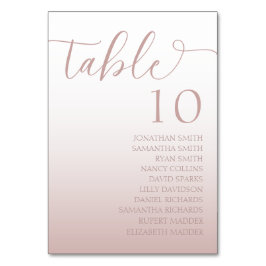 エレガントバラ金ゴールドグラデーシ結婚ョン テーブルナンバー