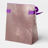 エレガントバラ金ゴールドグリッターグラデーションモノグラム名 フェイバーボックス (裏面サイド)