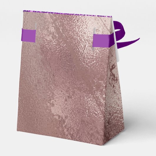 エレガントバラ金ゴールドグリッターグラデーションモノグラム名 フェイバーボックス (裏面サイド)