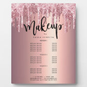 エレガントバラ金ゴールドグリッタードライブ フォトプラーク (正面)