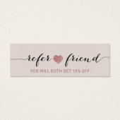 エレガントバラ金ゴールドグリッターハート紹介カード (正面)