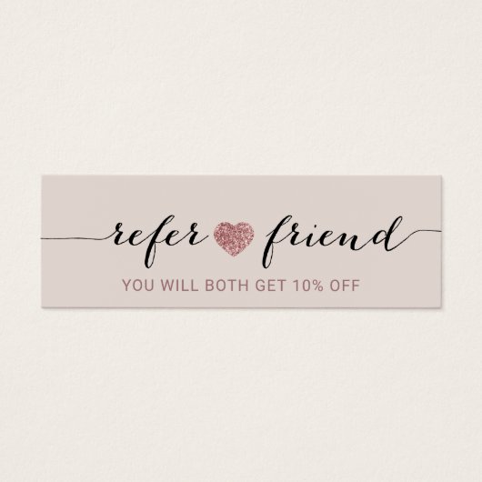 エレガントバラ金ゴールドグリッターハート紹介カード (正面)