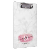 エレガントバラ金ゴールドグリッターマーブルメーキャップ クリップボード (右)