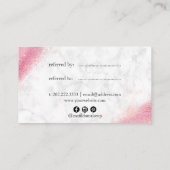 エレガントバラ金ゴールドグリッターマーブルメーキャップ 紹介カード (裏面)