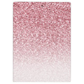 エレガントバラ金ゴールドグリッターモノグラガーリーム クリップボード (裏面)