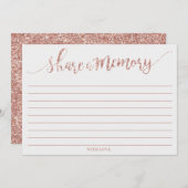 エレガントバラ金ゴールドグリッター共有Aメモリカード アドバイスカード (正面/裏面)