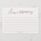 エレガントバラ金ゴールドグリッター共有Aメモリカード アドバイスカード (正面)