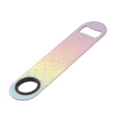 エレガントバラ金ゴールドグリッター紙吹雪ドット勾配 スピード栓抜き (正面アングル)