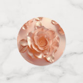 エレガントバラ金ゴールドグリッター表紙吹雪 コンフェッティ (スモール正面)