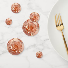 エレガントバラ金ゴールドグリッター表紙吹雪 コンフェッティ