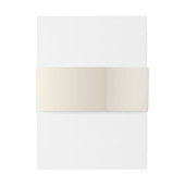 エレガントバラ金ゴールドスクリプトシャイニーシャンパ結婚ニュ 招待状ベリーバンド (裏面例)