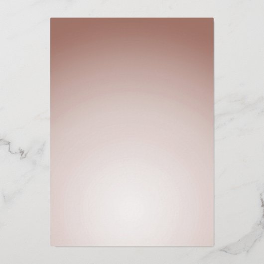 エレガントバラ金ゴールドハイビスカス結婚フラワー救ズザ 箔招待状 (裏面)