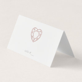 エレガントバラ金ゴールドハート座席表 – 折り曲げ