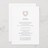 エレガントバラ金ゴールドハート情報/詳細カード エンクロージャーカード (正面/裏面)