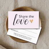 エレガントバラ金ゴールドハート美しいサロン紹介 紹介カード