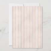 エレガントバラ金ゴールドパイナップル結婚式招待状 招待状 (裏面)