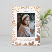 エレガントバラ金ゴールドパインフレーム写真 箔シーズンカード (立ち正面)