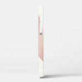 エレガントバラ金ゴールドピンク筆筆跡 Case-Mate iPhoneケース (裏面 / 左)