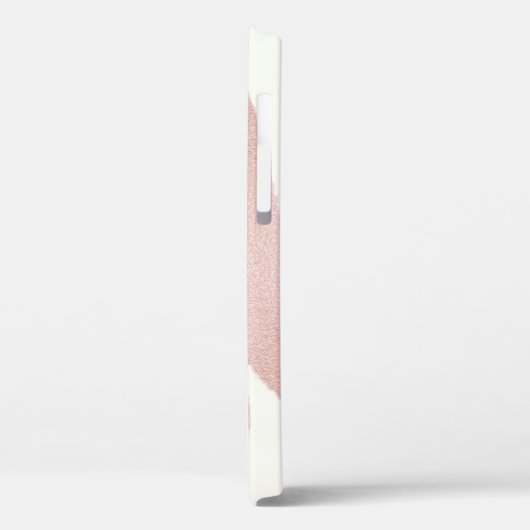 エレガントバラ金ゴールドピンク筆筆跡 Case-Mate iPhoneケース (裏面 / 左)