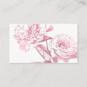 エレガントバラ金ゴールドフローラを挿入 エンクロージャーカード (裏面)