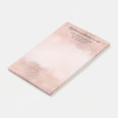 エレガントバラ金ゴールドプロフェッショナルサロンヘアメイクアップ ポストイット (アングル)