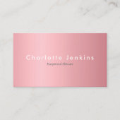 エレガントバラ金ゴールドプロフェッショナル 名刺 (正面)