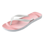 エレガントバラ金ゴールドホワイトテンプレートトレンディーモダン ビーチサンダル (アングル)